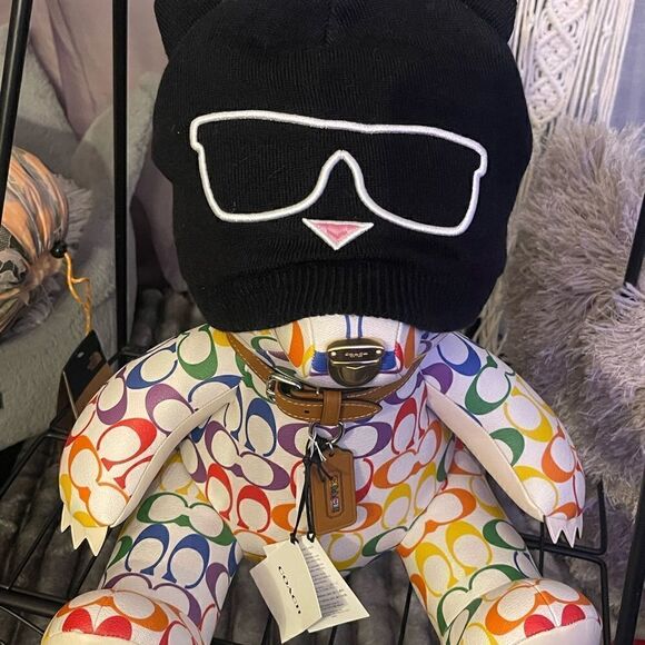 Karl lagerfield cat kitty knit cap/hat/beanie/skully - Picture 5 of 9